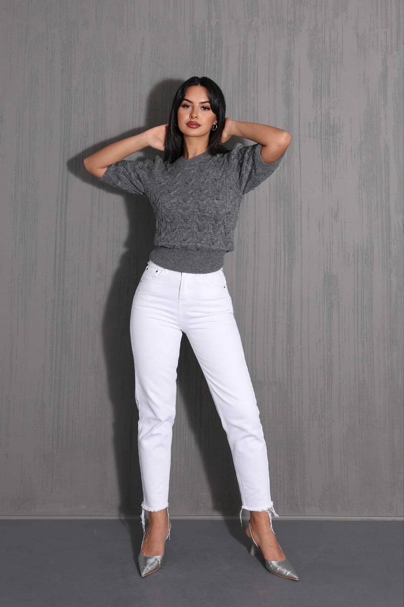 Toptan bluz - GRİ