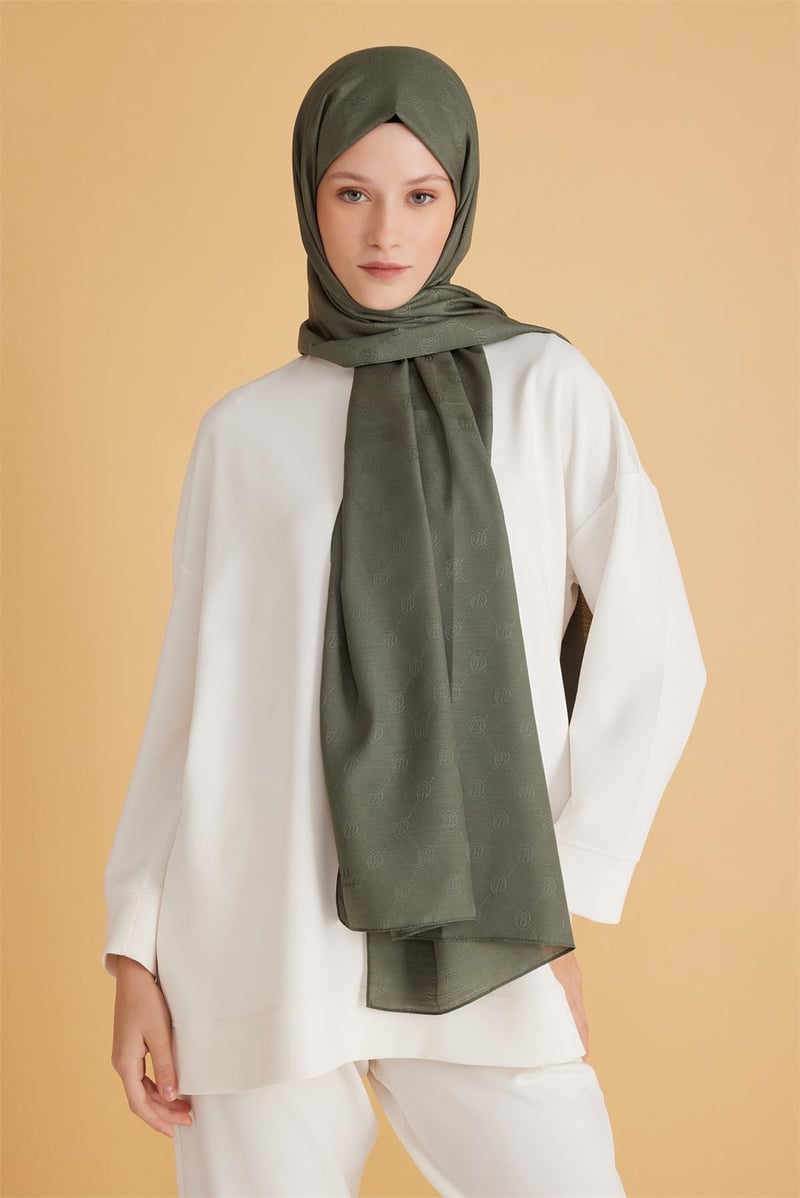 {URUNSEO_TITLE} | BELLI | Belli Fresh Şal | BELLİ FRESH MONOGRAM ŞAL 3 - 18