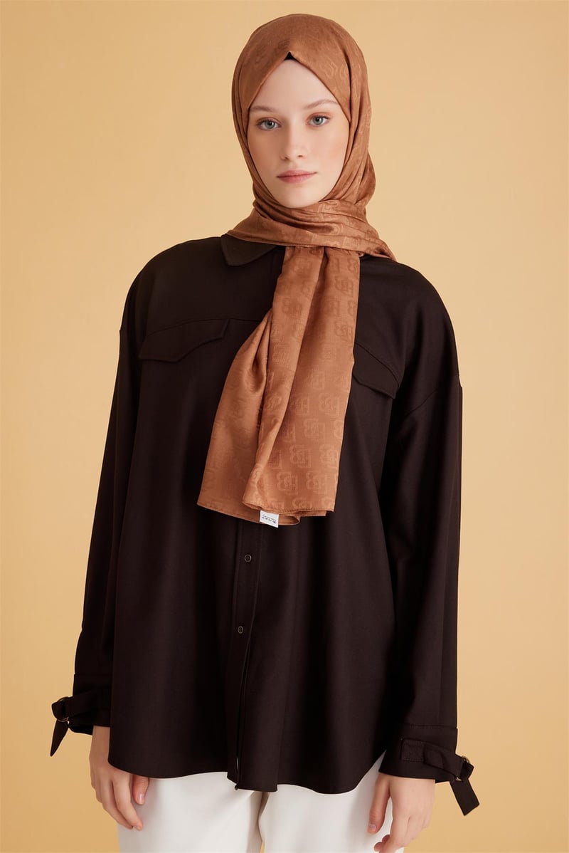 {URUNSEO_TITLE} | BELLI | Belli Fresh Şal | BELLİ FRESH MONOGRAM ŞAL 1 - 24