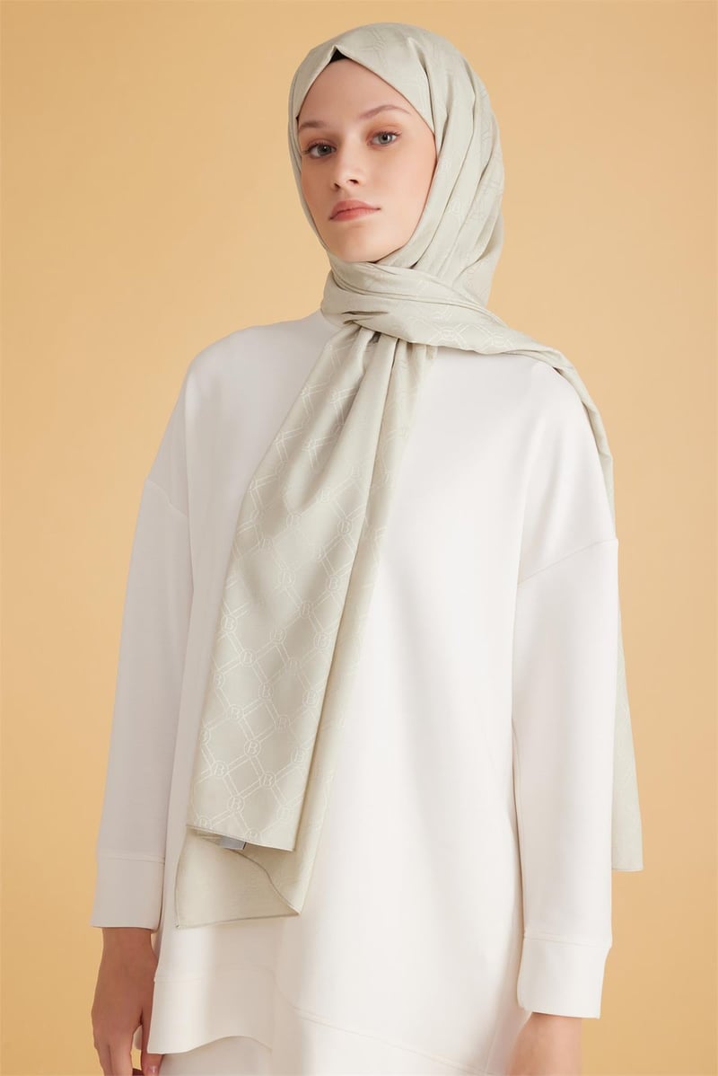 {URUNSEO_TITLE} | BELLI | Belli Fresh Şal | BELLİ FRESH MONOGRAM ŞAL 2 - 16