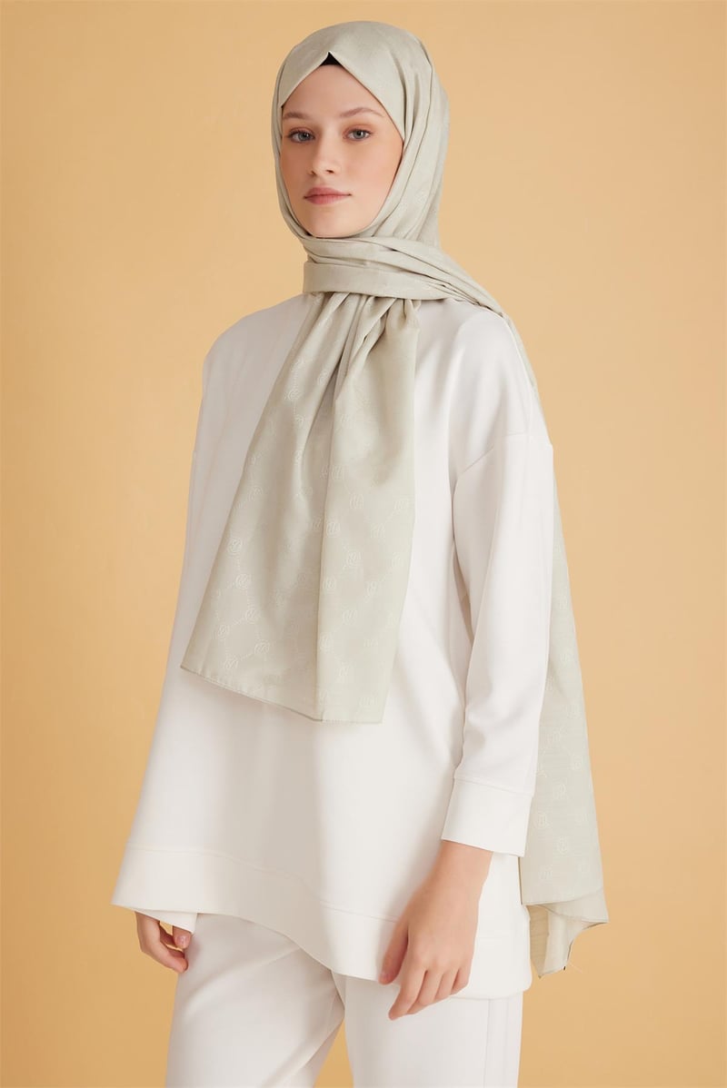 {URUNSEO_TITLE} | BELLI | Belli Fresh Şal | BELLİ FRESH MONOGRAM ŞAL 3 - 16