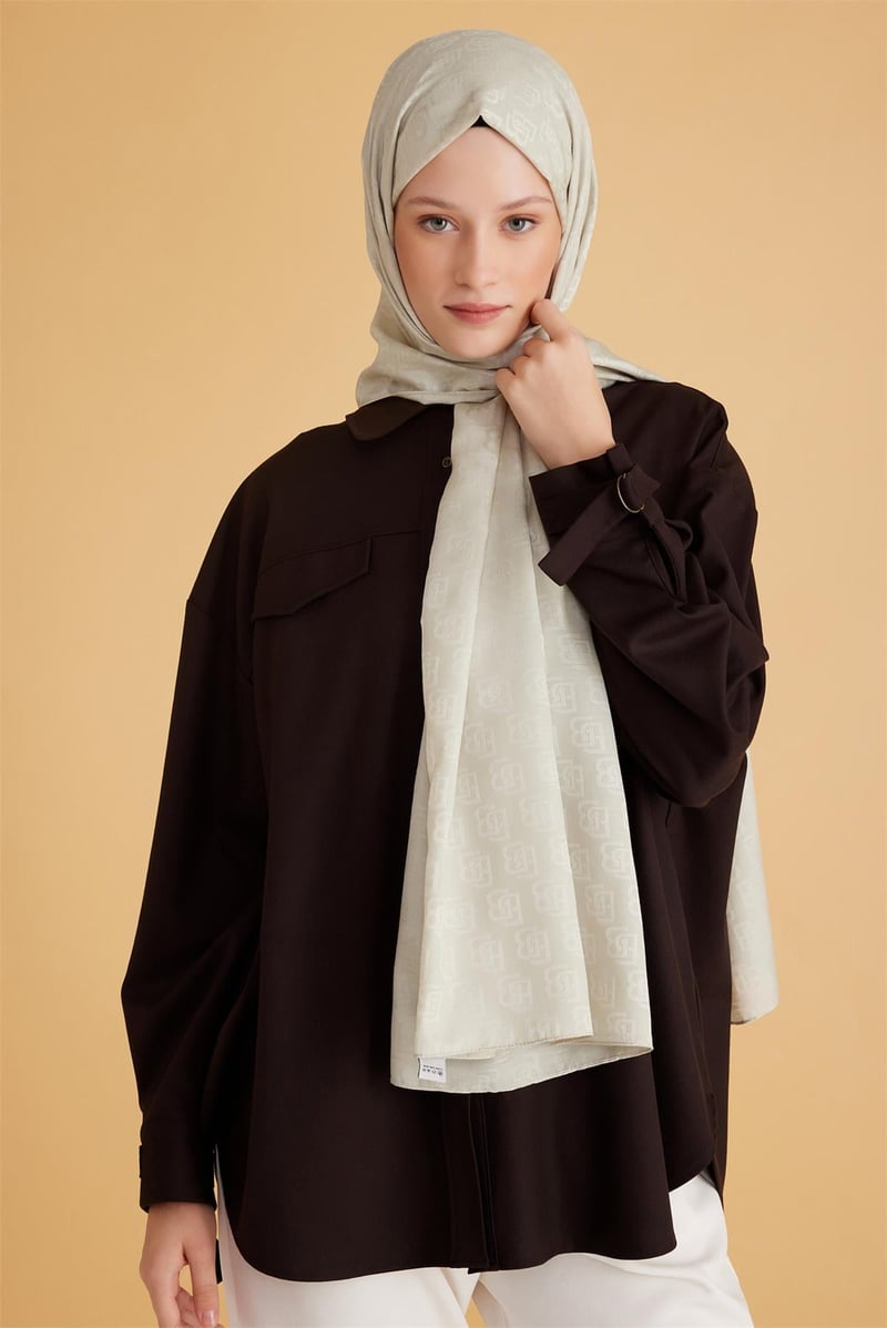 {URUNSEO_TITLE} | BELLI | Belli Fresh Şal | BELLİ FRESH MONOGRAM ŞAL 1 - 16