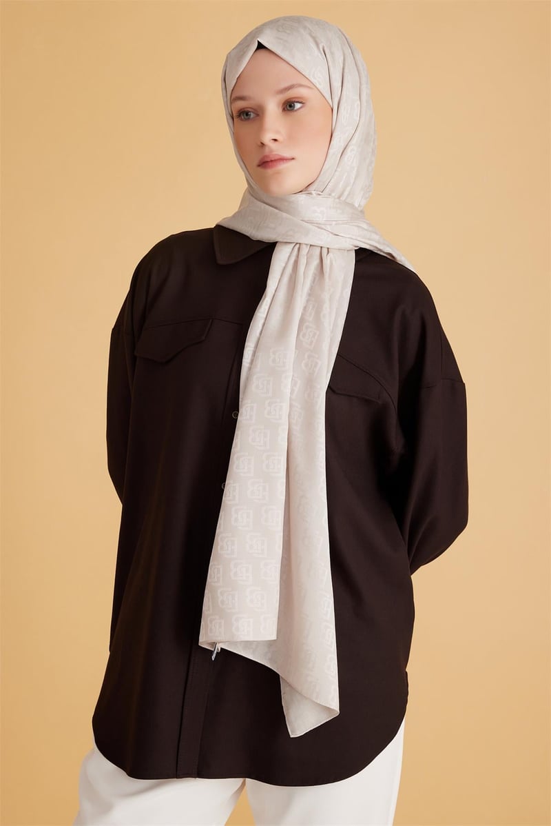 {URUNSEO_TITLE} | BELLI | Belli Fresh Şal | BELLİ FRESH MONOGRAM ŞAL 1 - 76