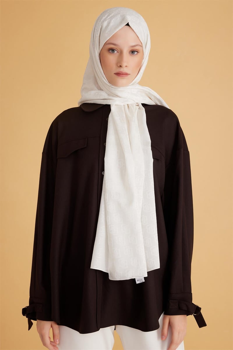 {URUNSEO_TITLE} | BELLI | Belli Fresh Şal | BELLİ FRESH MONOGRAM ŞAL 1 - 71