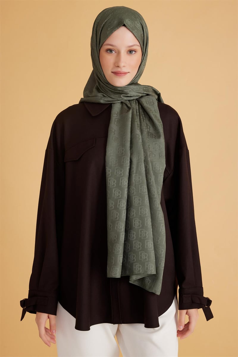 {URUNSEO_TITLE} | BELLI | Belli Fresh Şal | BELLİ FRESH MONOGRAM ŞAL 1 - 18