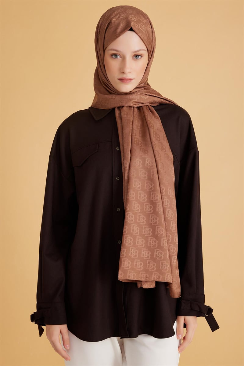 {URUNSEO_TITLE} | BELLI | Belli Fresh Şal | BELLİ FRESH MONOGRAM ŞAL 1 - 91
