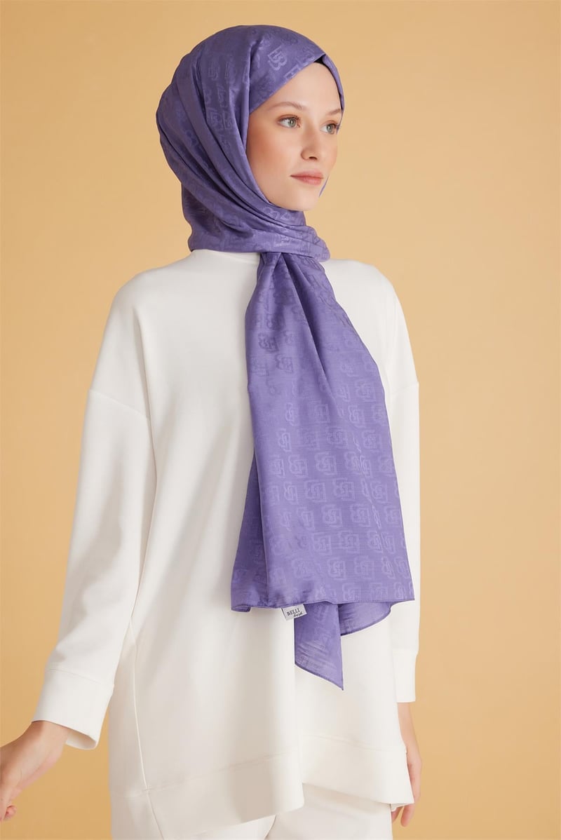 {URUNSEO_TITLE} | BELLI | Belli Fresh Şal | BELLİ FRESH MONOGRAM ŞAL 1 - 95