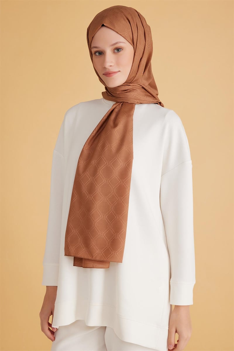 {URUNSEO_TITLE} | BELLI | Belli Fresh Şal | BELLİ FRESH MONOGRAM ŞAL 2 - 24