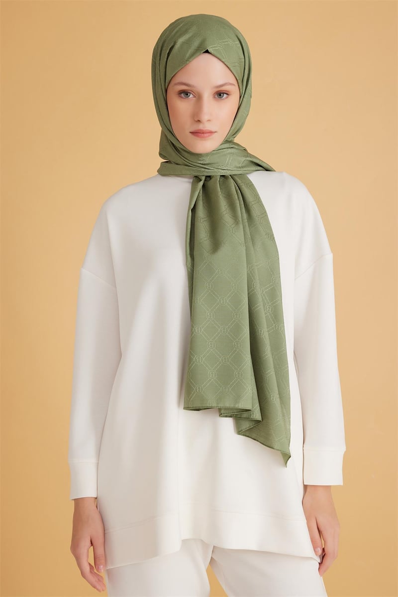 {URUNSEO_TITLE} | BELLI | Belli Fresh Şal | BELLİ FRESH MONOGRAM ŞAL 2 - 85