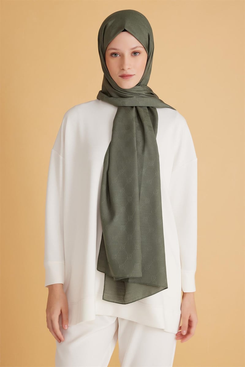 {URUNSEO_TITLE} | BELLI | Belli Fresh Şal | BELLİ FRESH MONOGRAM ŞAL 3 - 18