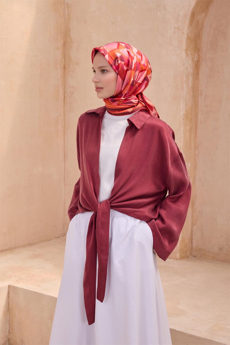 {URUNSEO_TITLE} | BELLI | BELLİ İPEK EŞARP | BELLİ SAF İPEK EŞARP 4106D (S) - 38