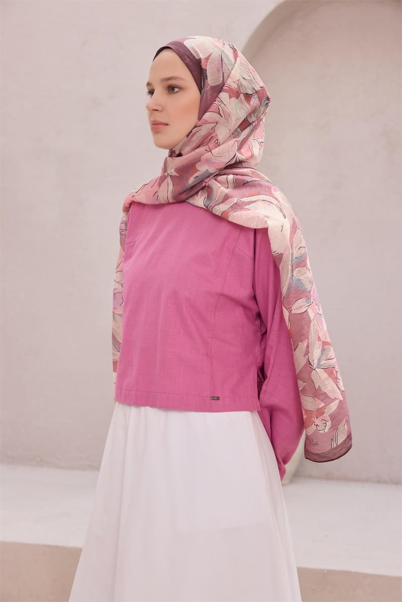 {URUNSEO_TITLE} | BELLI | Fresh Şal | BELLİ FRESH ROZY 1864 ŞAL - 38