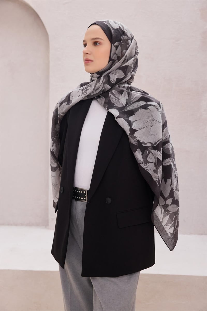 {URUNSEO_TITLE} | BELLI | Fresh Şal | BELLİ FRESH ROZY 1864 ŞAL - 48