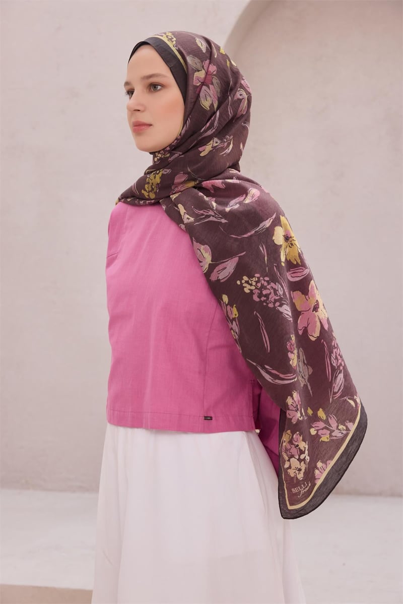{URUNSEO_TITLE} | BELLI | Fresh Şal | BELLİ FRESH ROZY 1865 ŞAL - 04