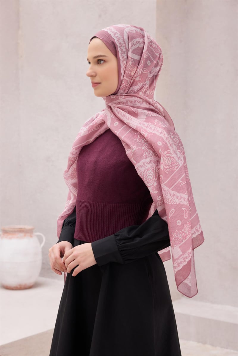 {URUNSEO_TITLE} | BELLI | Fresh Şal | BELLİ FRESH ROZY 1866 ŞAL - 08
