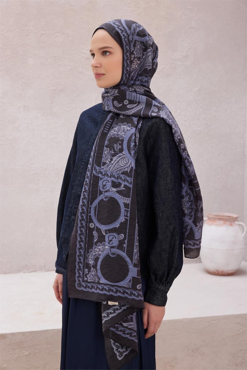 {URUNSEO_TITLE} | BELLI | Fresh Şal | BELLİ FRESH ROZY 1866 ŞAL - 45