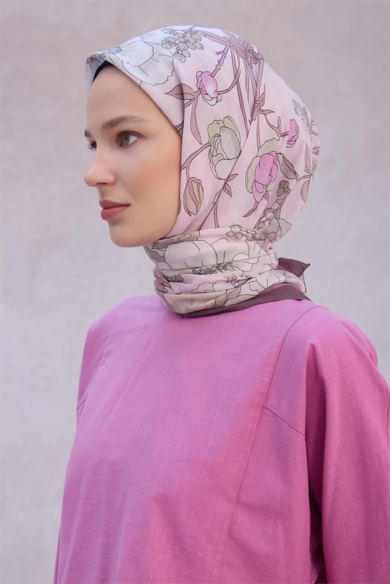 {URUNSEO_TITLE} | BELLI | PAMUKLU EŞARP | BELLİ FRESH VUAL EŞARP 1687 - 09