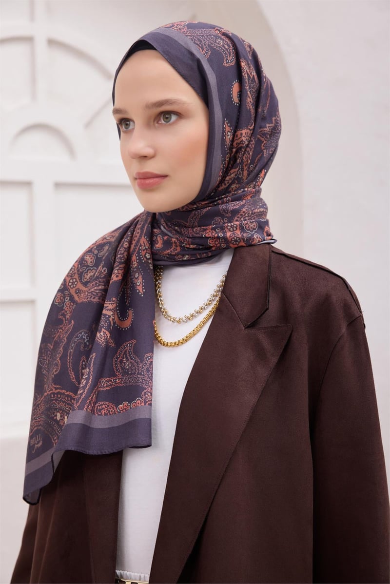 {URUNSEO_TITLE} | BELLI | PAMUKLU ŞAL | BELLİ FRESH VUAL ŞAL 1468 - 43