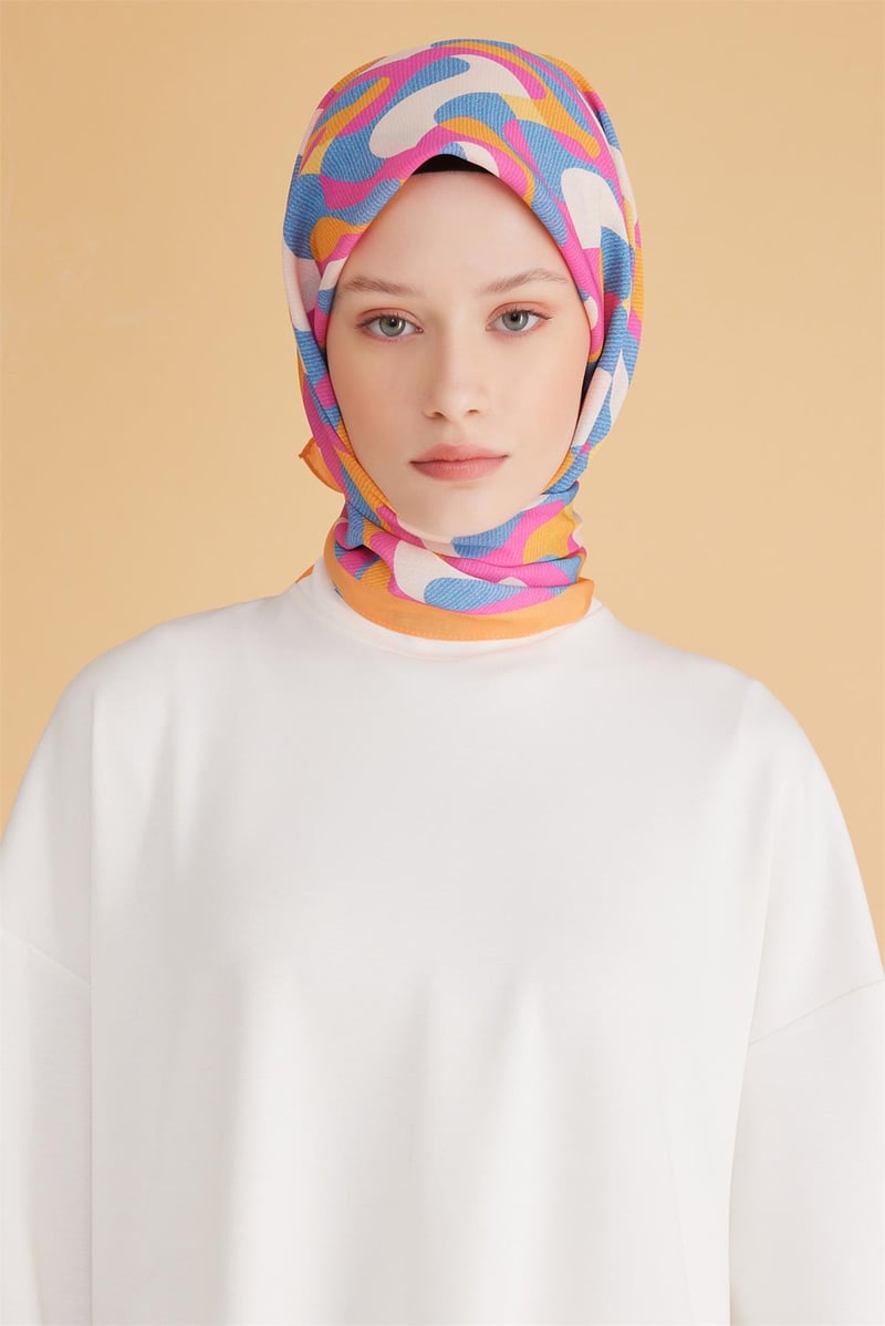 {URUNSEO_TITLE} | BELLI | POLYESTER EŞARP | BELLİ FRESH MODAL EŞARP 2 - 10