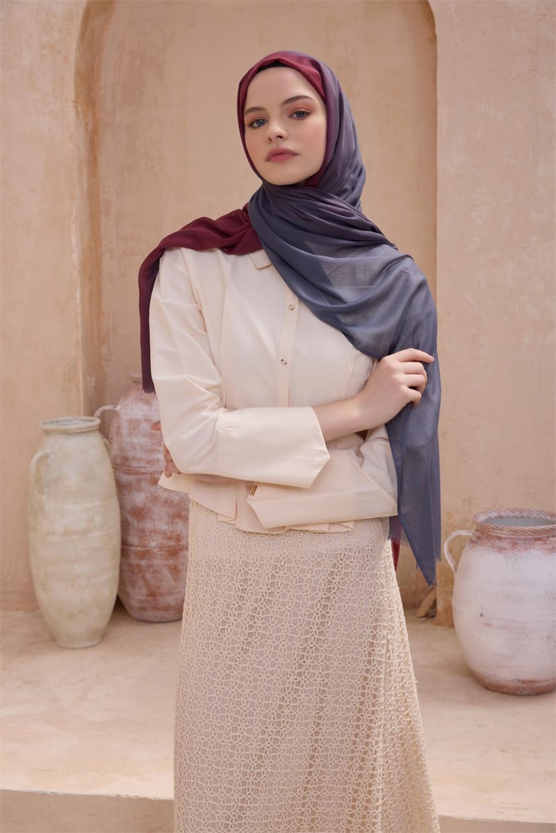 {URUNSEO_TITLE} | BELLI | POLYESTER ŞAL | BELLİ FRESH DEGRADE ŞAL - 1005