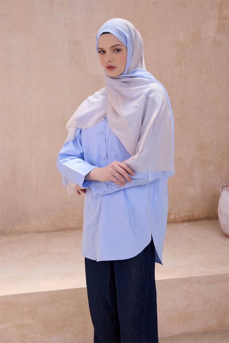 {URUNSEO_TITLE} | BELLI | POLYESTER ŞAL | BELLİ FRESH DEGRADE ŞAL - 1009