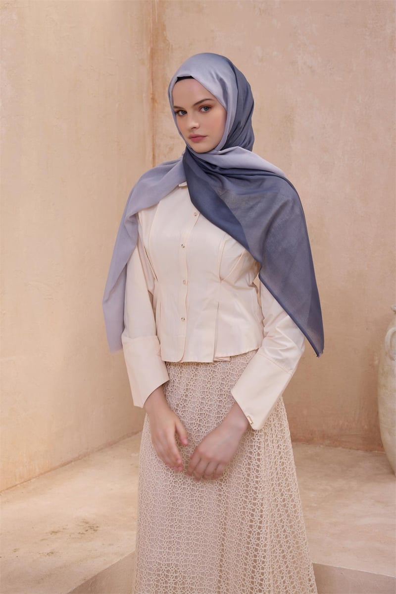 {URUNSEO_TITLE} | BELLI | POLYESTER ŞAL | BELLİ FRESH DEGRADE ŞAL - 1035