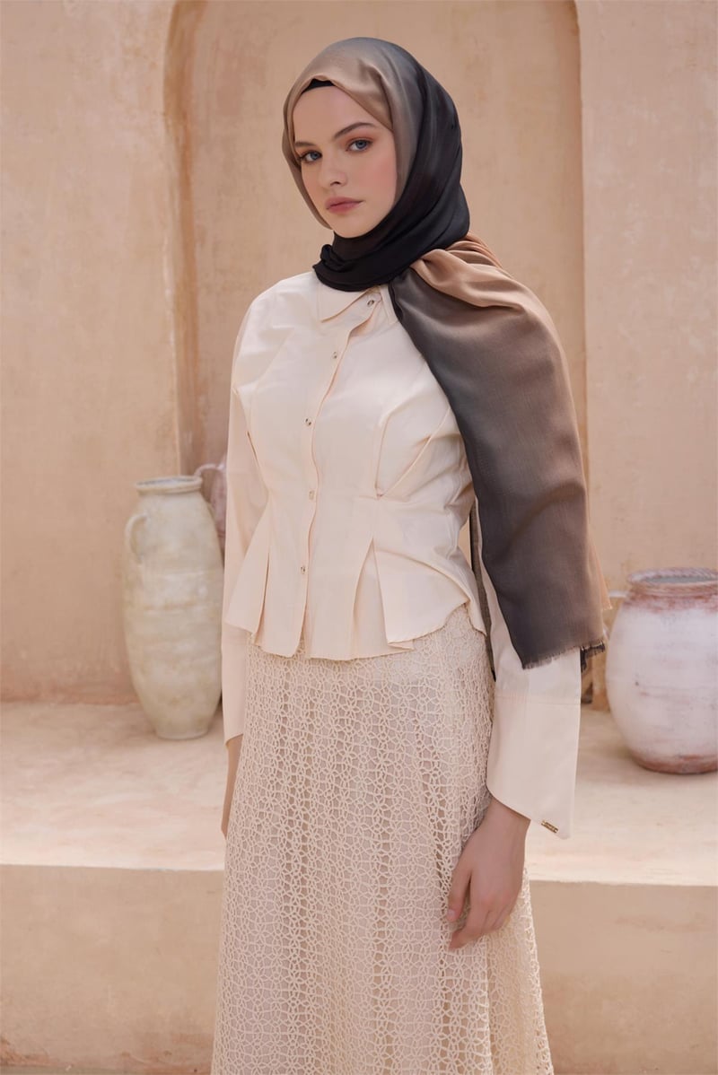 {URUNSEO_TITLE} | BELLI | POLYESTER ŞAL | BELLİ FRESH DEGRADE ŞAL - 1002