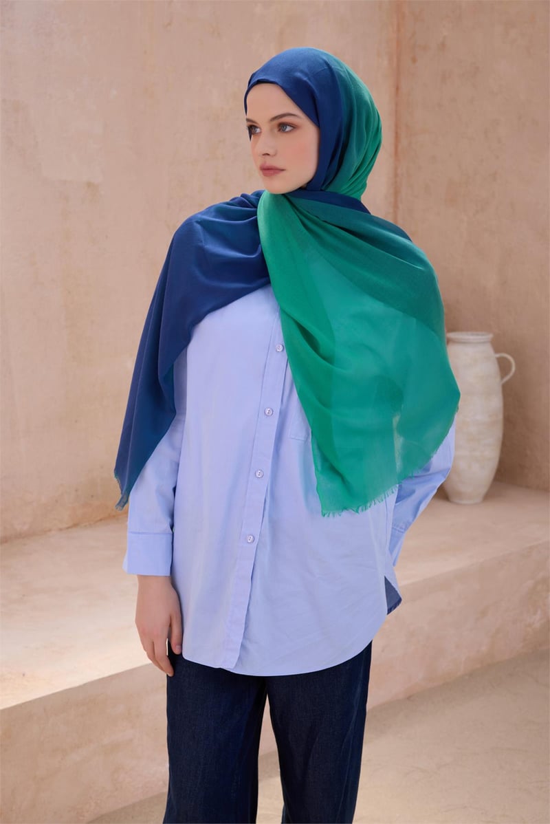 {URUNSEO_TITLE} | BELLI | POLYESTER ŞAL | BELLİ FRESH DEGRADE ŞAL - 1006