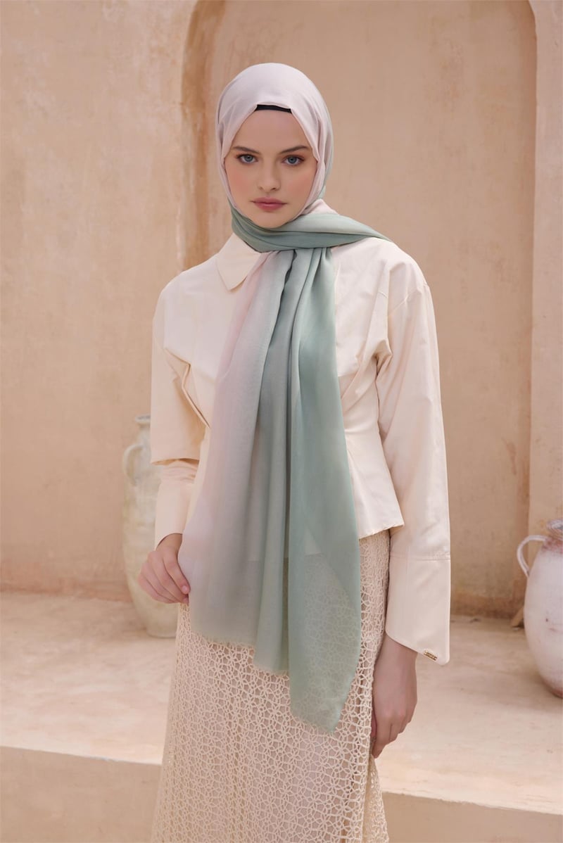 {URUNSEO_TITLE} | BELLI | POLYESTER ŞAL | BELLİ FRESH DEGRADE ŞAL - 1026