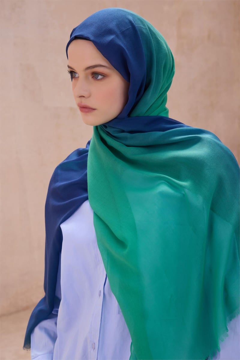 {URUNSEO_TITLE} | BELLI | POLYESTER ŞAL | BELLİ FRESH DEGRADE ŞAL - 1006
