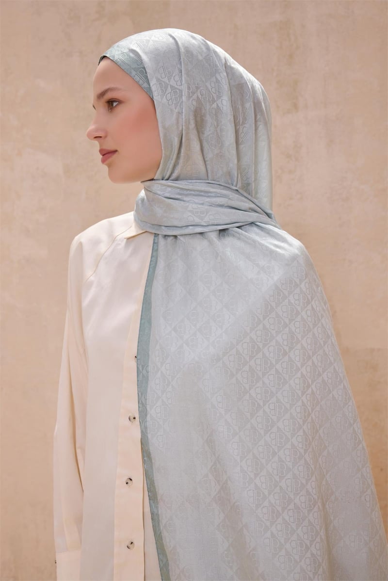 {URUNSEO_TITLE} | BELLI | POLYESTER ŞAL | BELLİ FRESH J.MONOGRAM ŞAL - 06