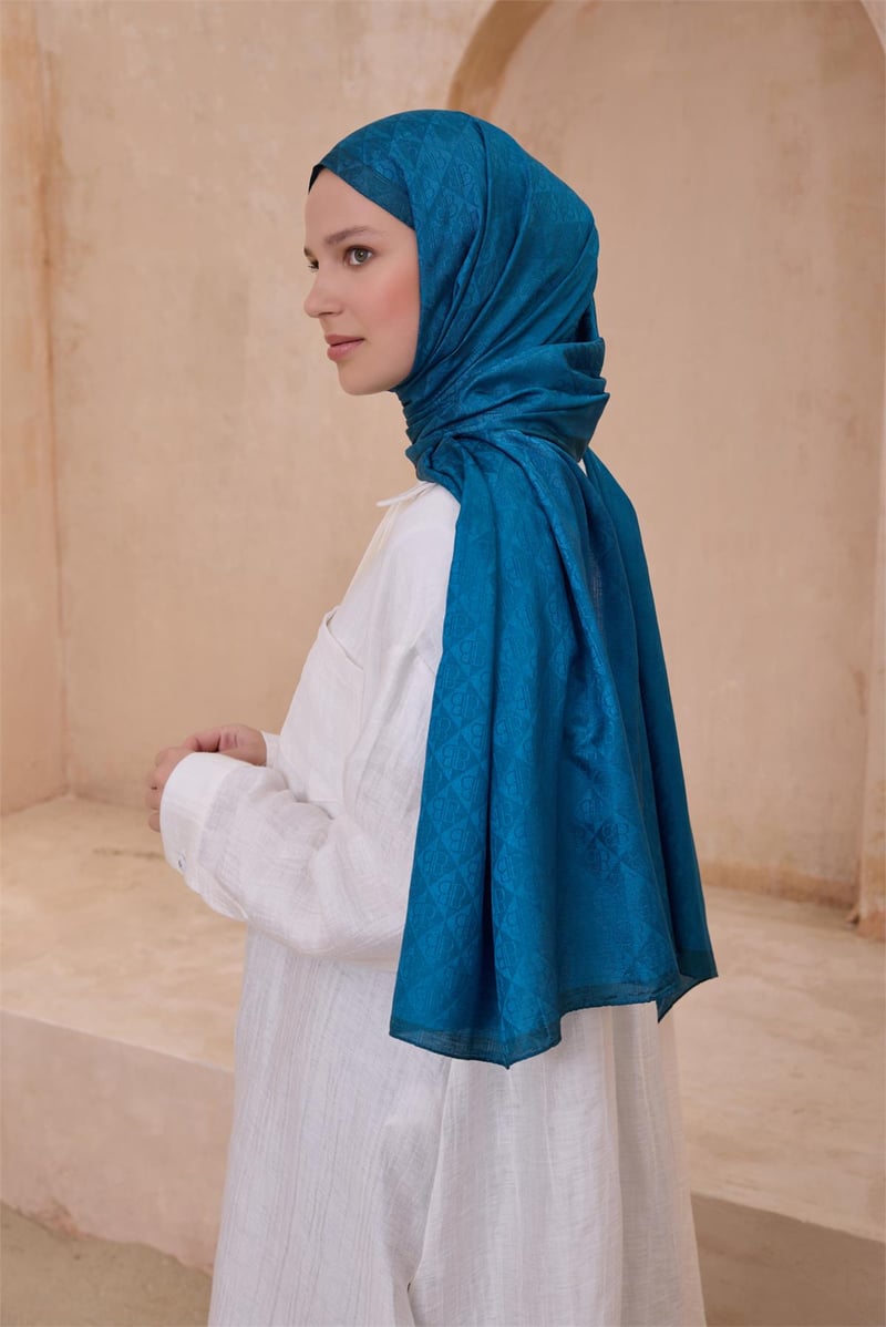 {URUNSEO_TITLE} | BELLI | POLYESTER ŞAL | BELLİ FRESH J.MONOGRAM ŞAL - 10