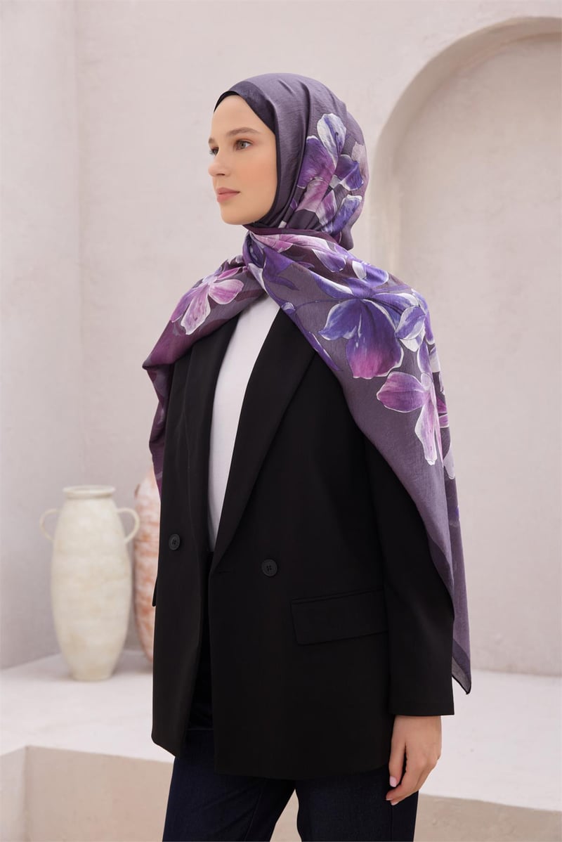 {URUNSEO_TITLE} | BELLI | Viscon Şal | BELLİ FRESH LENA ŞAL 1487 - 12