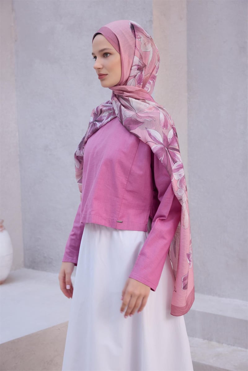{URUNSEO_TITLE} | BELLI | Viscon Şal | BELLİ FRESH LENA ŞAL 1487 - 14