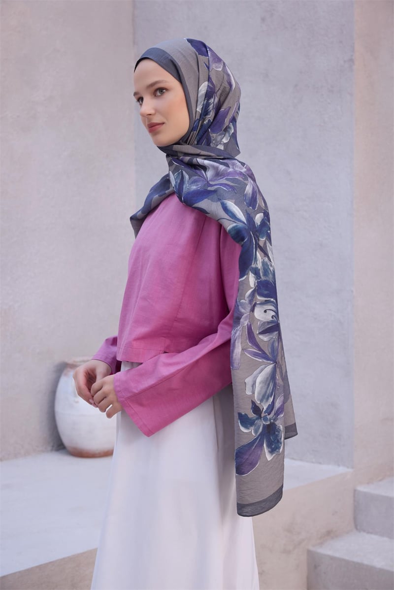 {URUNSEO_TITLE} | BELLI | Viscon Şal | BELLİ FRESH LENA ŞAL 1487 - 07