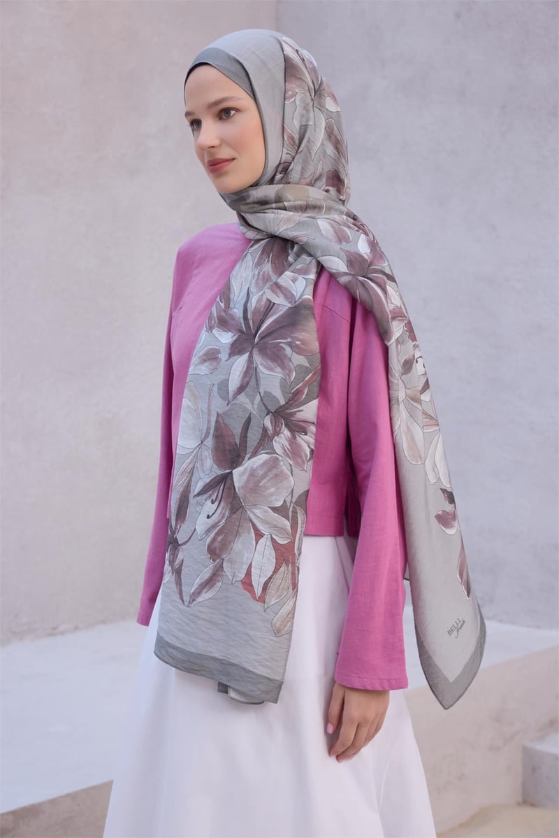{URUNSEO_TITLE} | BELLI | Viscon Şal | BELLİ FRESH LENA ŞAL 1487 - 10
