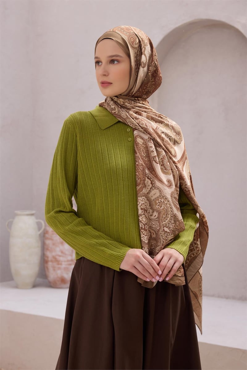 {URUNSEO_TITLE} | BELLI | Viscon Şal | BELLİ FRESH LENA ŞAL 1639 - 16