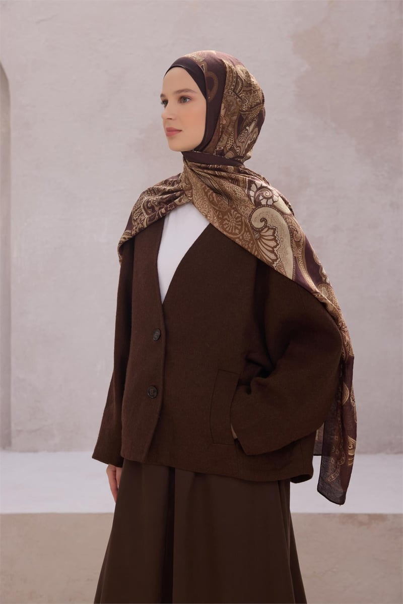 {URUNSEO_TITLE} | BELLI | Viscon Şal | BELLİ FRESH LENA ŞAL 1639 - 15