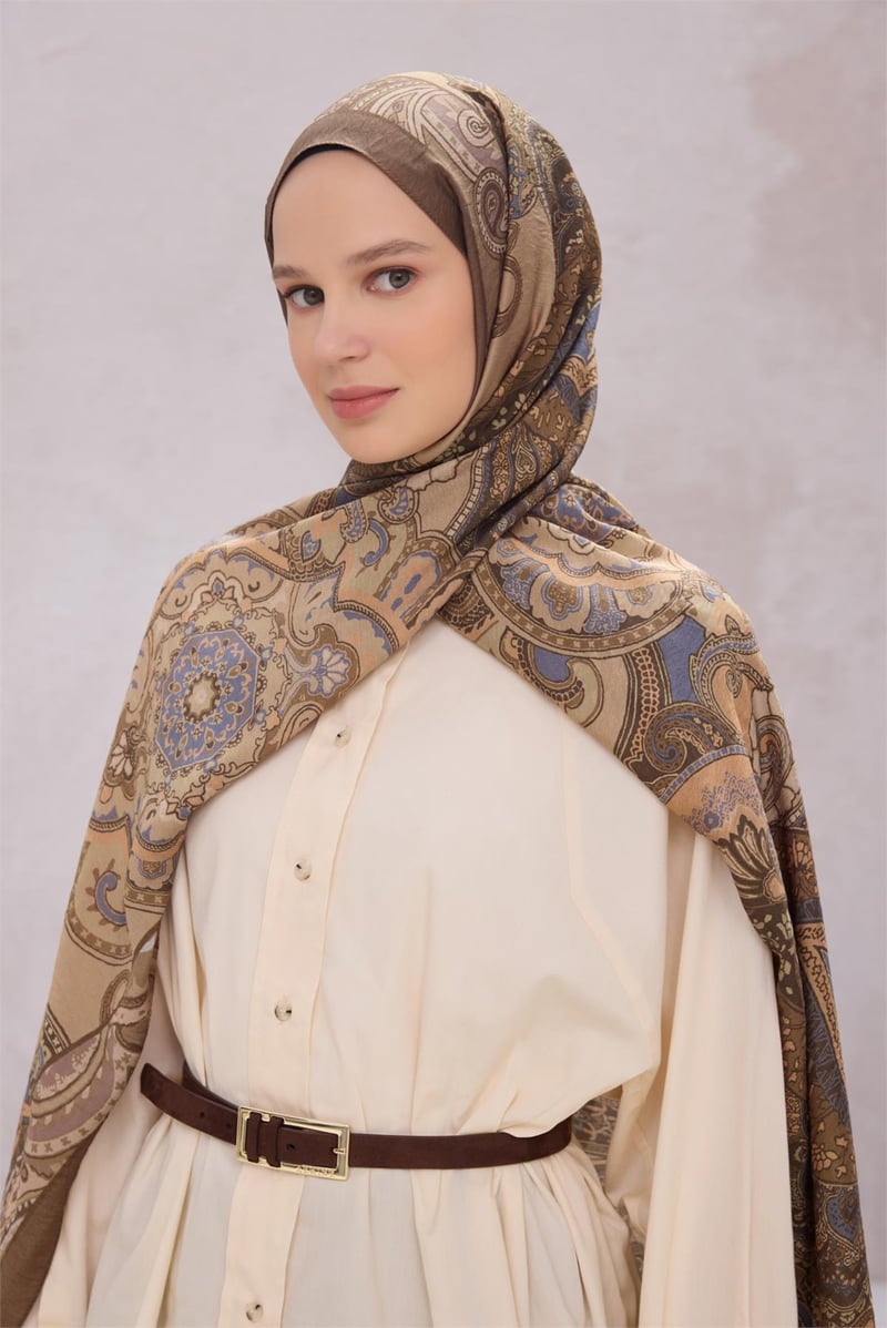 {URUNSEO_TITLE} | BELLI | Viscon Şal | BELLİ FRESH LENA ŞAL 1639 - 18