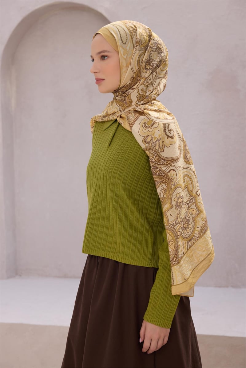 {URUNSEO_TITLE} | BELLI | Viscon Şal | BELLİ FRESH LENA ŞAL 1639 - 12