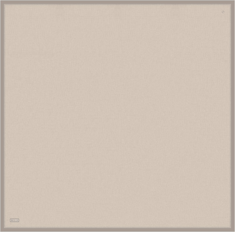 Açık Vizon Klasik Desen %100 Twill İpek Eşarp 4305-82
