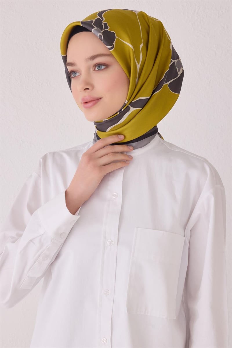 {URUNSEO_TITLE} | BELLI | BELLİ İPEK EŞARP | BELLİ SAF İPEK EŞARP 4041D (T) - 33