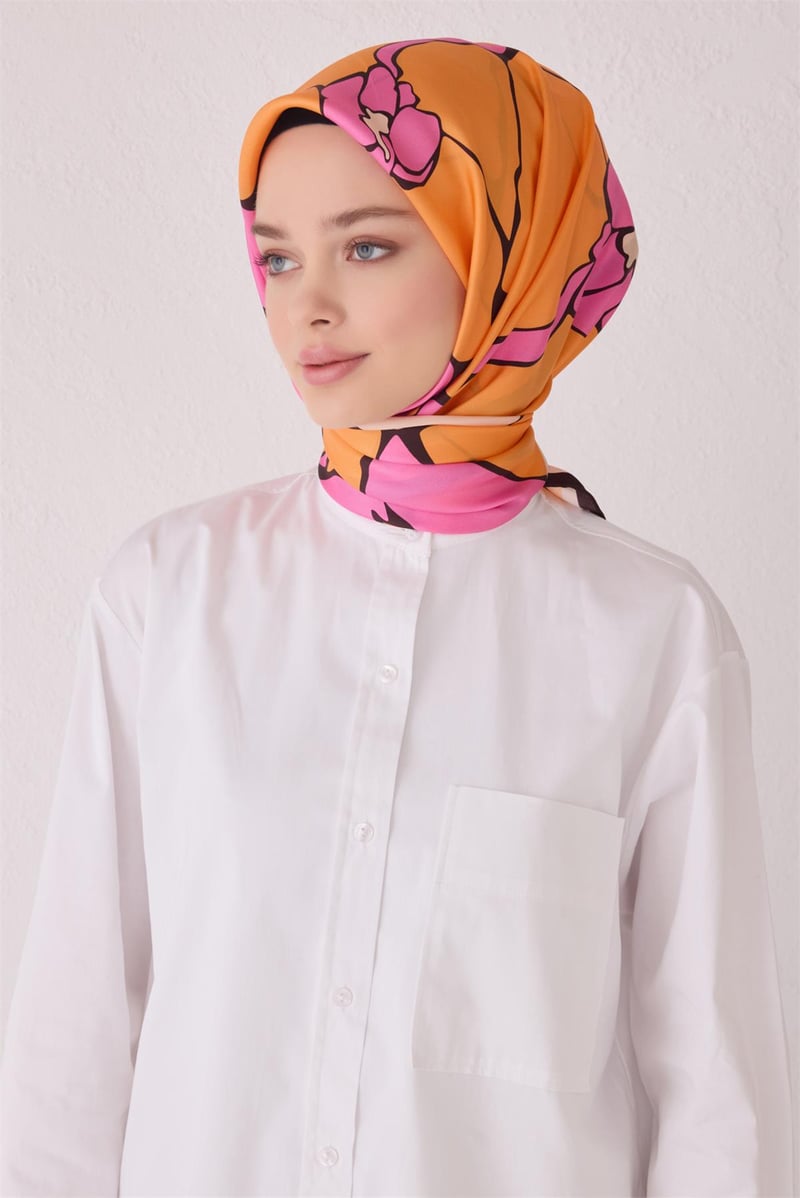 {URUNSEO_TITLE} | BELLI | BELLİ İPEK EŞARP | BELLİ SAF İPEK EŞARP 4041D (T) - 32