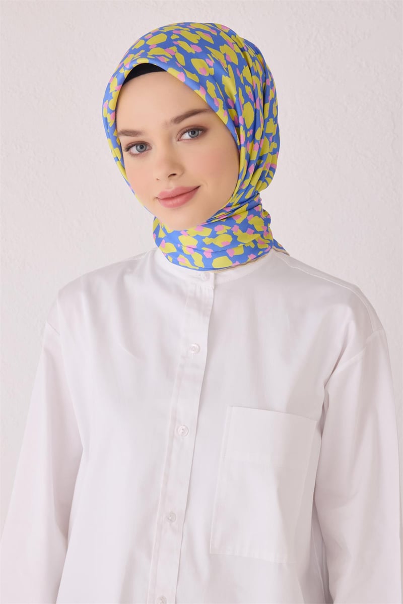 {URUNSEO_TITLE} | BELLI | BELLİ İPEK EŞARP | BELLİ SAF İPEK EŞARP 4042D (T) - 05