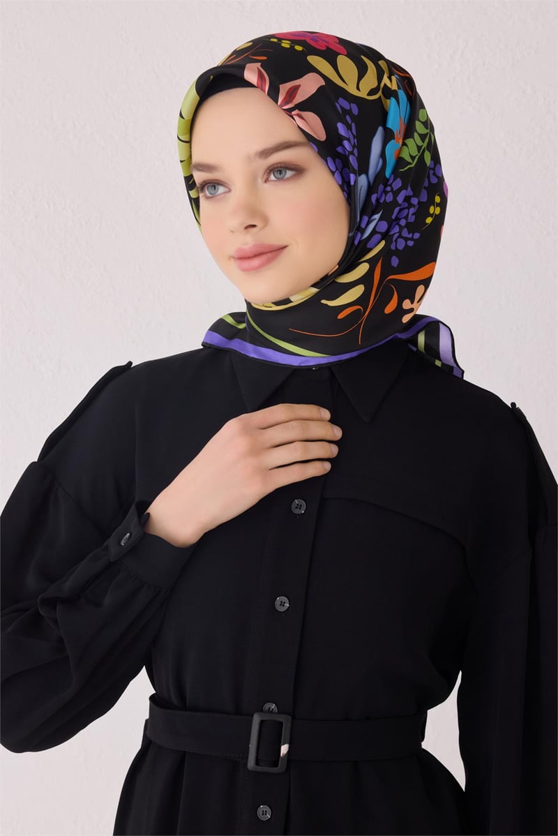 {URUNSEO_TITLE} | BELLI | BELLİ İPEK EŞARP | BELLİ SAF İPEK EŞARP 4043D (T) - 09
