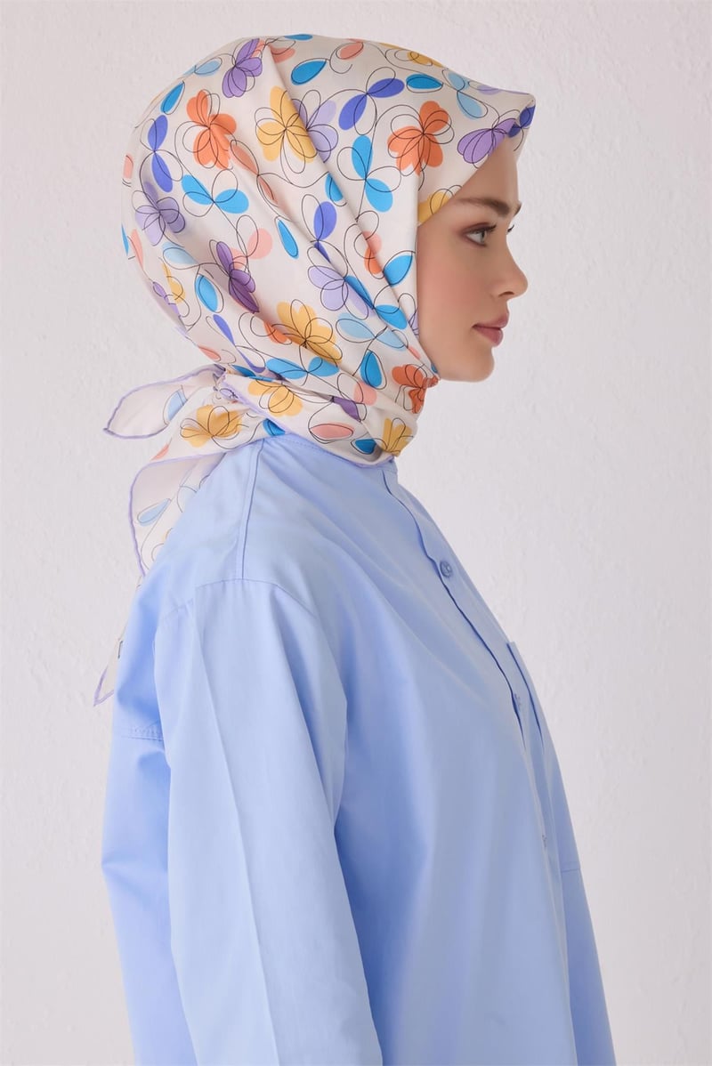 {URUNSEO_TITLE} | BELLI | BELLİ İPEK EŞARP | BELLİ SAF İPEK EŞARP 4045D (T) - 85