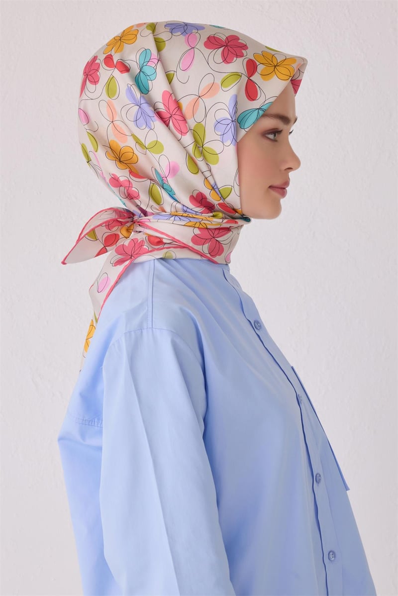 {URUNSEO_TITLE} | BELLI | BELLİ İPEK EŞARP | BELLİ SAF İPEK EŞARP 4045D (T) - 80