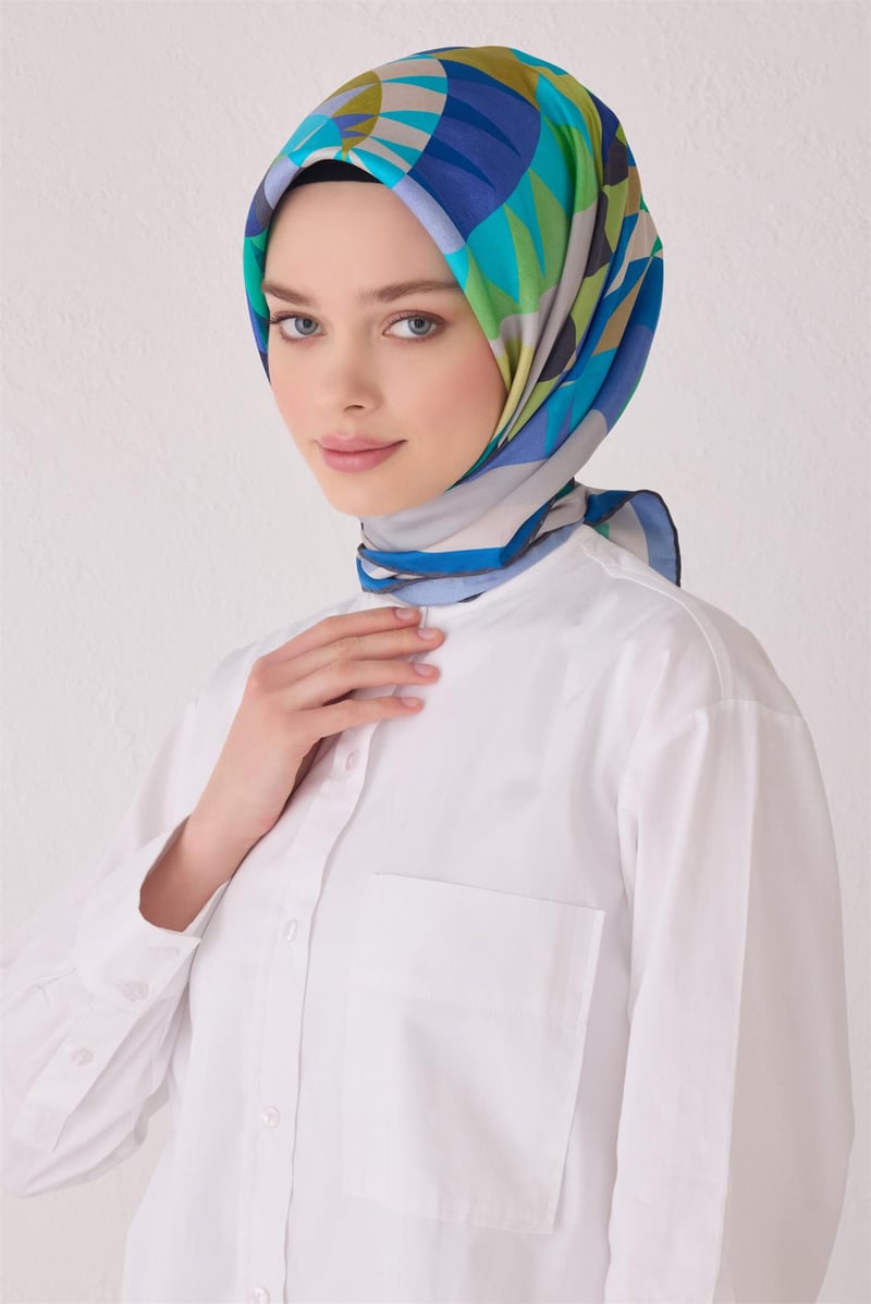 {URUNSEO_TITLE} | BELLI | BELLİ İPEK EŞARP | BELLİ SAF İPEK EŞARP 4046D (T) - 04