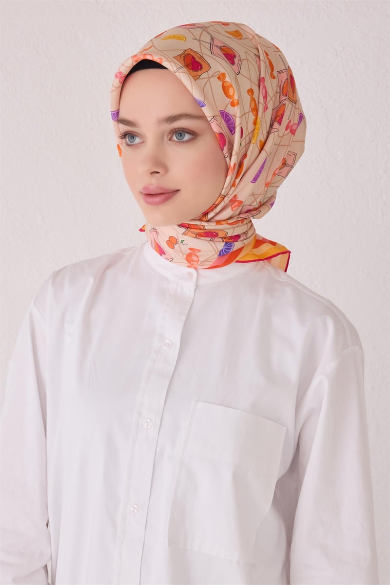 {URUNSEO_TITLE} | BELLI | BELLİ İPEK EŞARP | BELLİ SAF İPEK EŞARP 4047D (T) - 83