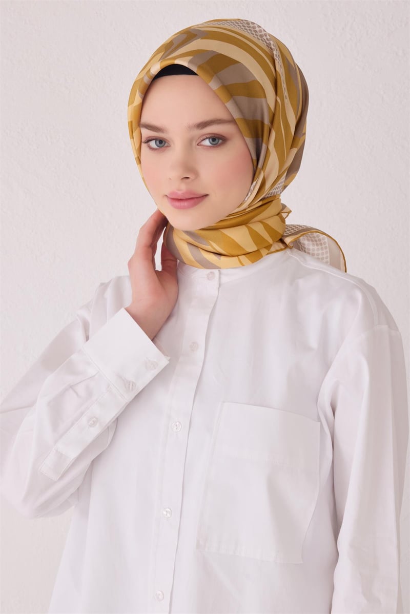 {URUNSEO_TITLE} | BELLI | BELLİ İPEK EŞARP | BELLİ SAF İPEK EŞARP 4047D (T) - 02